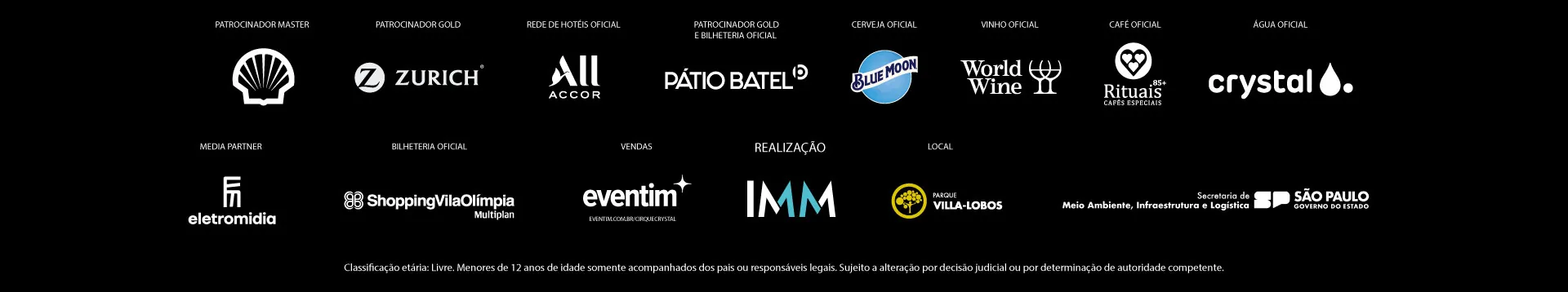Patrocinadores e parceiros
